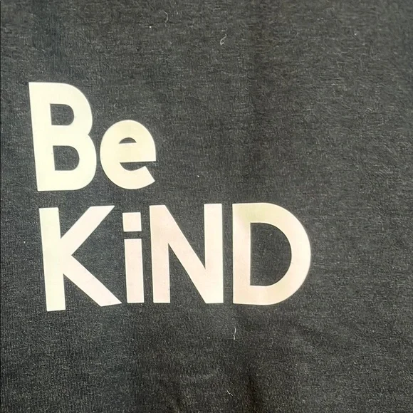 Black 'Be Kind' T-Shirt - Picture 3 of 4